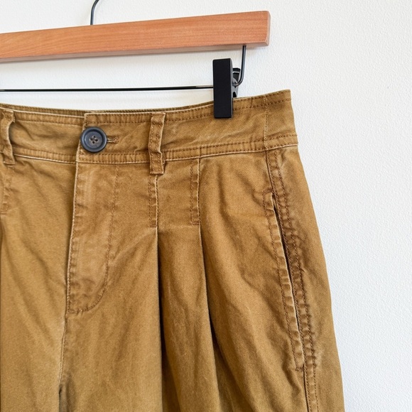 MADEWELL • Pleated Wide Leg in Weathered Olive - Picture 6 of 15